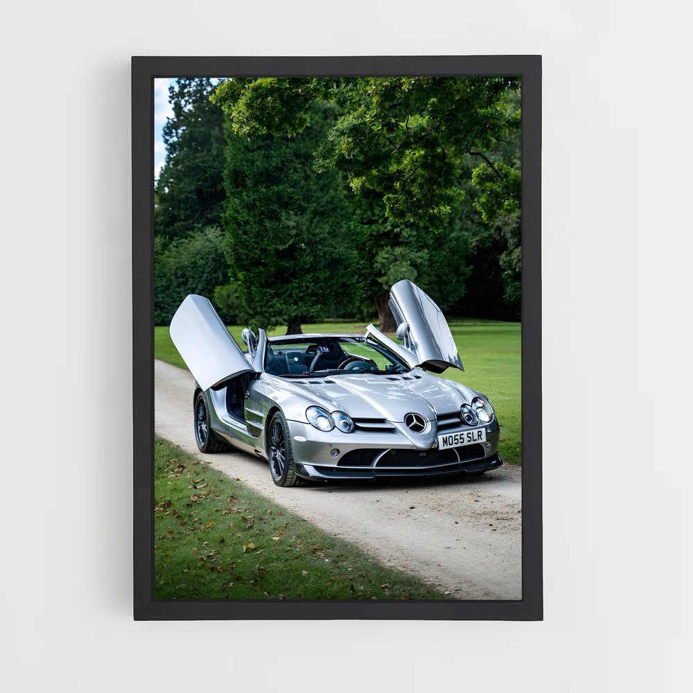 Poster SLR magnifique – affiche Mercedes (vue 2)